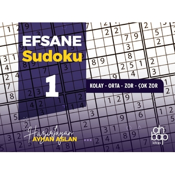 Efsane Sudoku 1 Ayhan Aslan