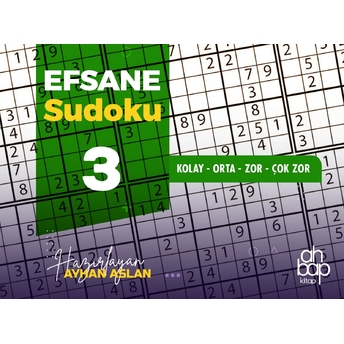 Efsane Sudoku 3 Ayhan Aslan