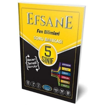 Efsane Yayınları 5. Sınıf Fen Bilimleri Soru Bankası Komisyon