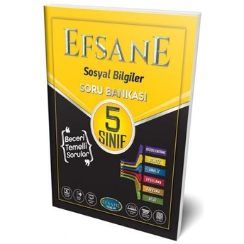 Efsane Yayınları 5.Sınıf Sosyal Bilgiler Soru Bankası Komisyon