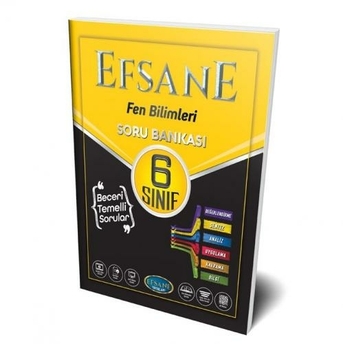 Efsane Yayınları 6.Sınıf Fen Bilimleri Soru Bankası Komisyon