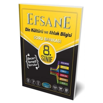 Efsane Yayınları 8. Sınıf Din Kültürü Ve Ahlak Bilgisi Soru Bankası Komisyon