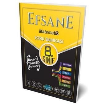 Efsane Yayınları 8. Sınıf Matematik Soru Bankası Komisyon