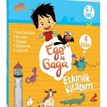 Ege Ile Gaga - Etkinlik Kitabım (4 Kitap Takım) Kolektif