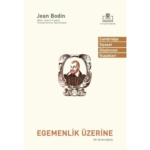 Egemenlik Üzerine Jean Bodin