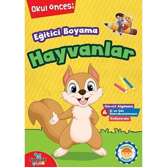 Eğitici Boyama - Hayvanlar Kolektıf