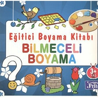 Eğitici Boyama Kitabı - Bilmeceli Boyama Kolektif