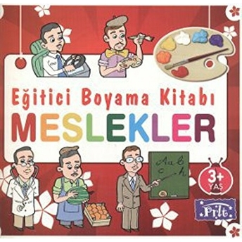 Eğitici Boyama Kitabı - Meslekler Kolektif