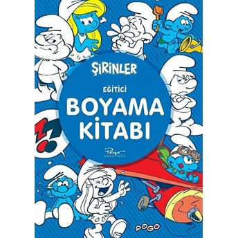 Eğitici Boyama Kitabı - Şirinler Kolektif