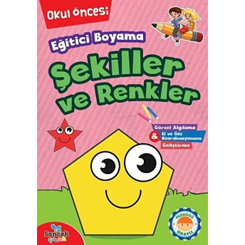 Eğitici Boyama - Şekiller Ve Renkler Kolektıf