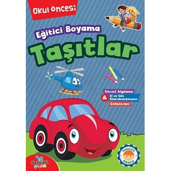 Eğitici Boyama - Taşıtlar Kolektıf