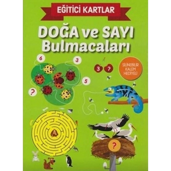 Eğitici Kartlar Doğa Ve Sayı Bulmacaları Kolektif