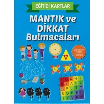 Eğitici Kartlar Mantık Ve Dikkat Bulmacaları Kolektif