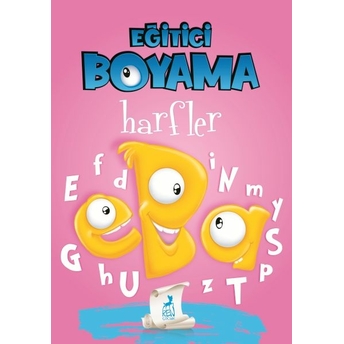 Eğitici Öğretici Boyama Harfler