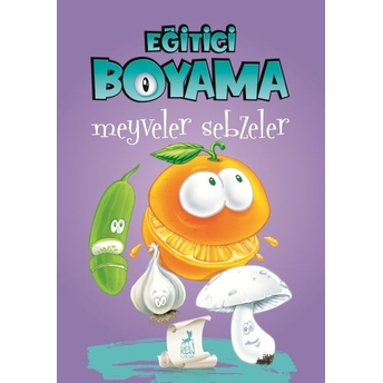 Eğitici Öğretici Boyama Meyveler Sebzeler