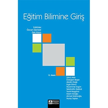 Eğitim Bilimine Giriş Abidin Dağlı