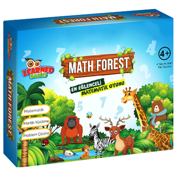 Eğitim Dizayn Yayınları 4 Yaş Üzeri Math Forest Matematik Oyunu Seti Komisyon