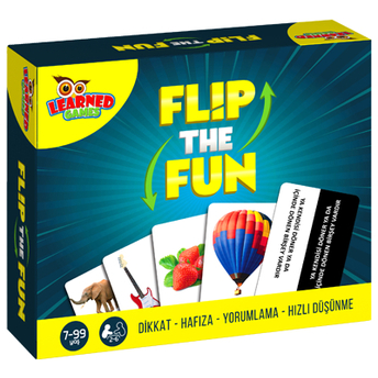 Eğitim Dizayn Yayınları 7 Yaş Üzeri Flıp The Fun Eğlenceyi Çevir Komisyon