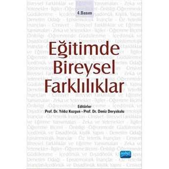 Eğitimde Bireysel Farklılıklar Deniz Deryakulu