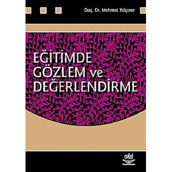 Eğitimde Gözlem Ve Değerlendirme