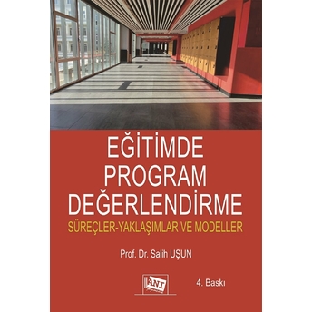 Eğitimde Program Değerlendirme - Salih Uşun