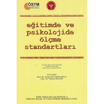 Eğitimde Ve Psikolojide Ölçme Standartları