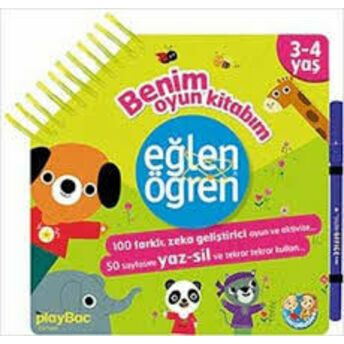 Eğlen Öğren - Benim Oyun Kitabım (3-4 Yaş) Kolektif