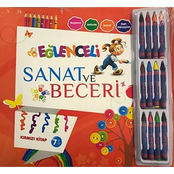 Eğlence Ve Sanat Beceri (Kırmızı Kitap)