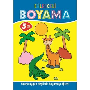 Eğlenceli Boyama - 5 Yaş Üstü 4’Lü Pastel Boya Hediyeli