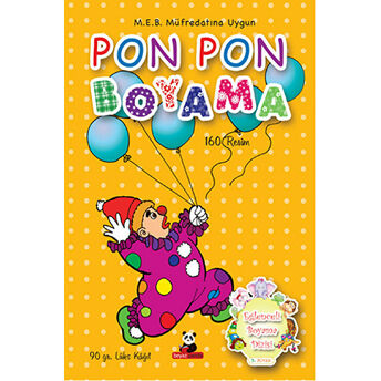 Eğlenceli Boyama Dizisi 5 : Pon Pon Boyama Salim Toprak