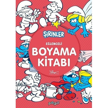 Eğlenceli Boyama Kitabı - Şirinler Kolektif