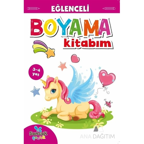 Eğlenceli Boyama Kitabım - Mor Kolektif