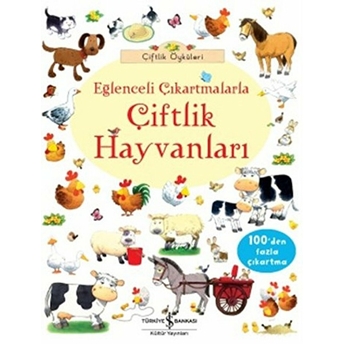 Eğlenceli Çıkartmalarla Çiftlik Hayvanları Usborne