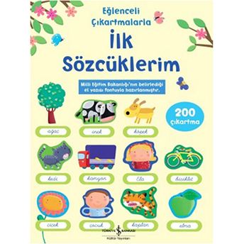 Eğlenceli Çıkartmalarla Ilk Sözcüklerim Felicity Brooks