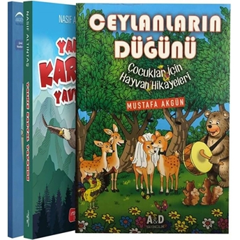 Eğlenceli Çocuk Hikayeleri Seti (3 Kitap Takım) Nasıf Altıntaş