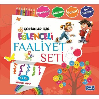 Eğlenceli Faaliyet Seti - Kırmızı Kitap - 5 Yaş