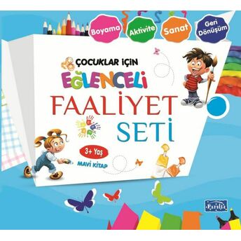 Eğlenceli Faaliyet Seti - Mavi Kitap - 3 Yaş