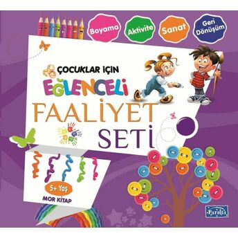 Eğlenceli Faaliyet Seti - Mor Kitap - 5 Yaş