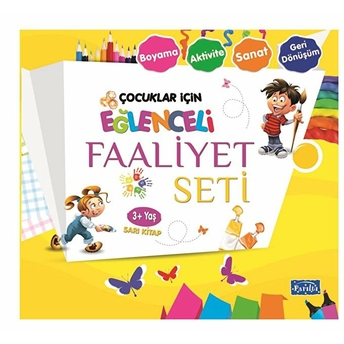 Eğlenceli Faaliyet Seti - Sarı Kitap - 3 Yaş