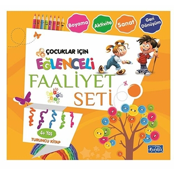 Eğlenceli Faaliyet Seti - Turuncu Kitap - 4 Yaş