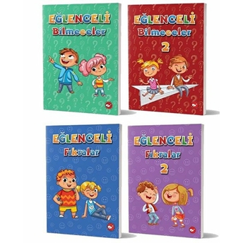 Eğlenceli Fıkralar Ve Bilmeceler Seti (4 Kitap Takım) Kolektif