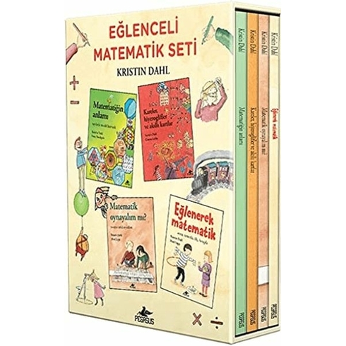 Eğlenceli Matematik Kutulu Özel Set (4 Kitap)