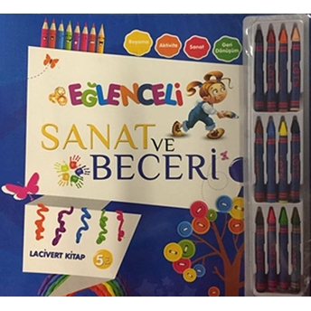 Eğlenceli Sanat Ve Beceri (Mavi Kitap)