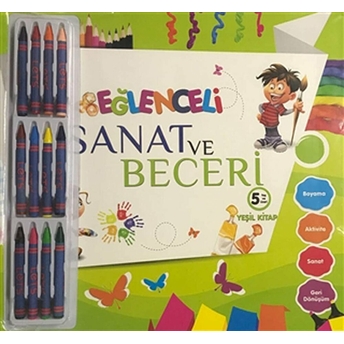 Eğlenceli Sanat Ve Beceri (Yeşil Kitap)