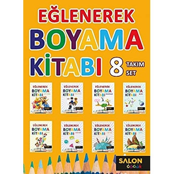 Eğlenerek Boyama (8 Takım Set) Kolektif