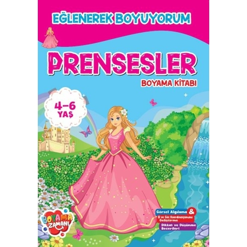 Eğlenerek Boyuyorum Prensesler