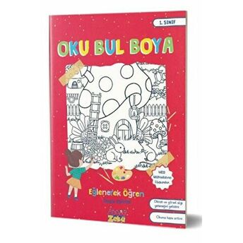 Eğlenerek Öğren - Oku Bul Boya - Özgür Eşiyok