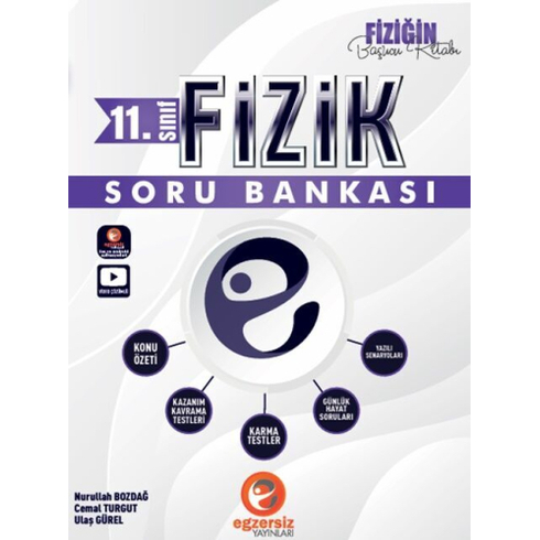 Egzersiz Yayınları 11. Sınıf Fizik Soru Bankası Cemal Turgut