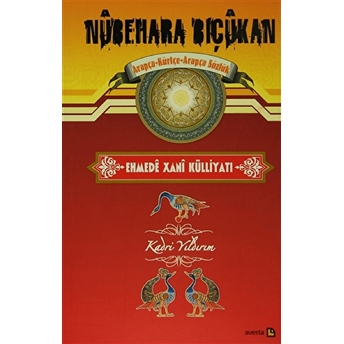 Ehmede Xani Külliyatı Nubehara Biçukan Kadri Yıldırım