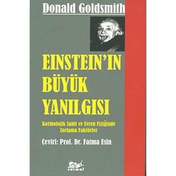 Einstein'in Büyük Yanılgısı Donald Goldsmith